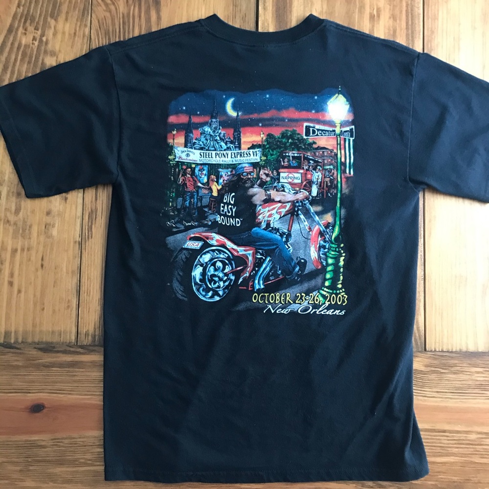 Steel Pony Express VI Motorcycle Rally T-shirt